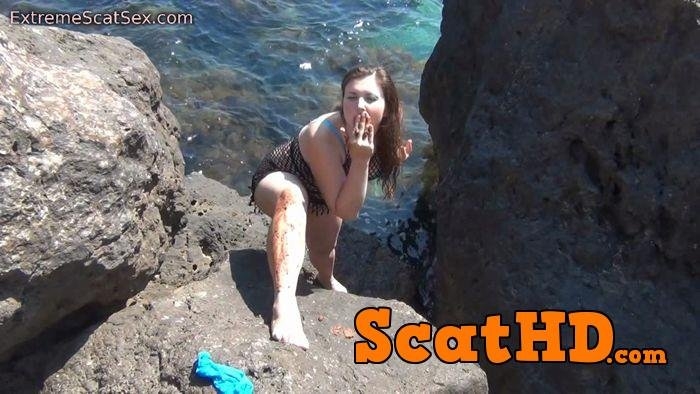Scat By The Sea - Sex With Nadja (2018) [HD 720p MPEG-4 Video 1280x720 29.970 FPS 10.1 Mb/s / mp4]