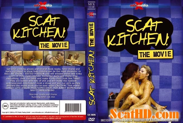Scat Kitchen - Sex With Diana, Karla (2018) [DVDRip / avi]