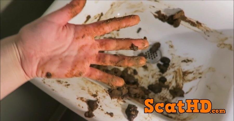 Poop and Smear In Sink - Sex With Love Rachelle (2018) [FullHD Quality / mp4]