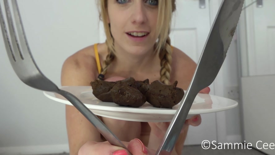 Serving You A Poop Plated Dinner - Sex With sammiecee  (2020) [FullHD 1920x1080 / MPEG-4]