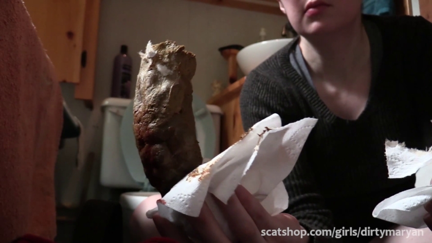 Pooping thick log at my in laws place - Sex With DirtyMaryan (2025) [FullHD  / MPEG-4]