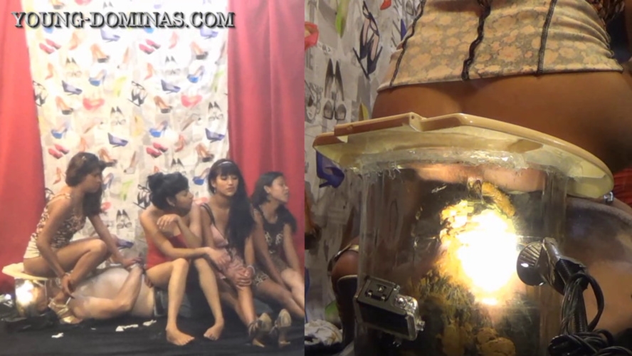 Poop Funnel enforced Consumption Part 5 HD. P1 (2025) [HD  / MPEG-4]